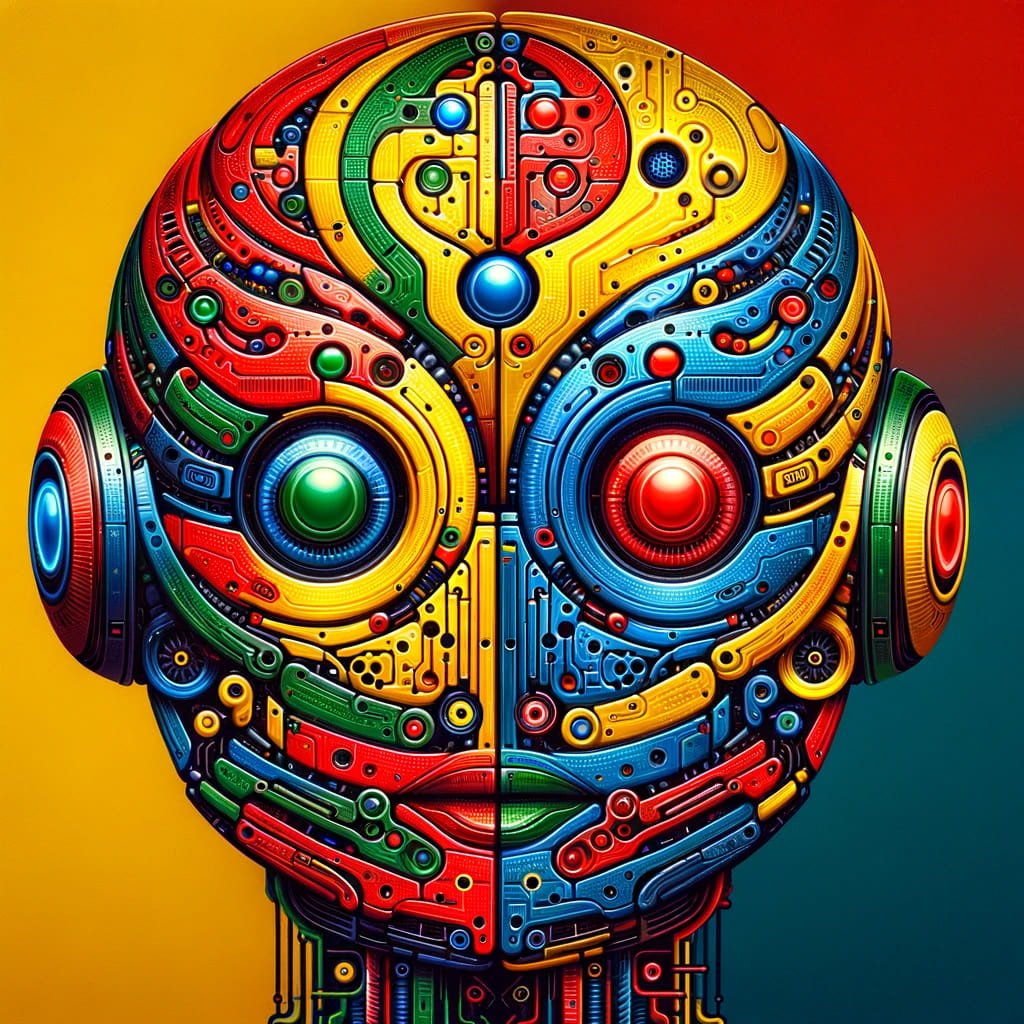 ChatGPT's interpretation of Gemini as a robot
